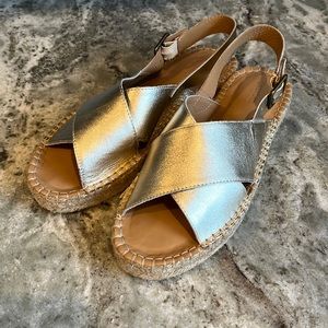 Soludos Gold Sandals - 9
